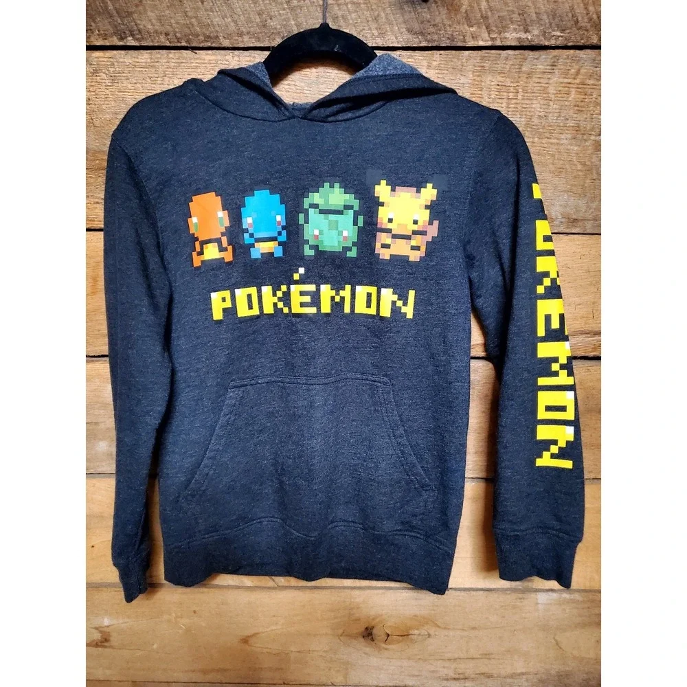 Boy's Pokémon Hoodie, Black, Size M